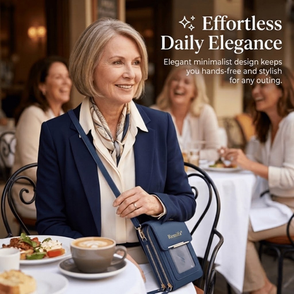 🔥Dernières 3 Heures : -60 % | Remifa® 2026 – Portefeuille Téléphone Bandoulière pour Femme, Élégant, Minimaliste et Tactile