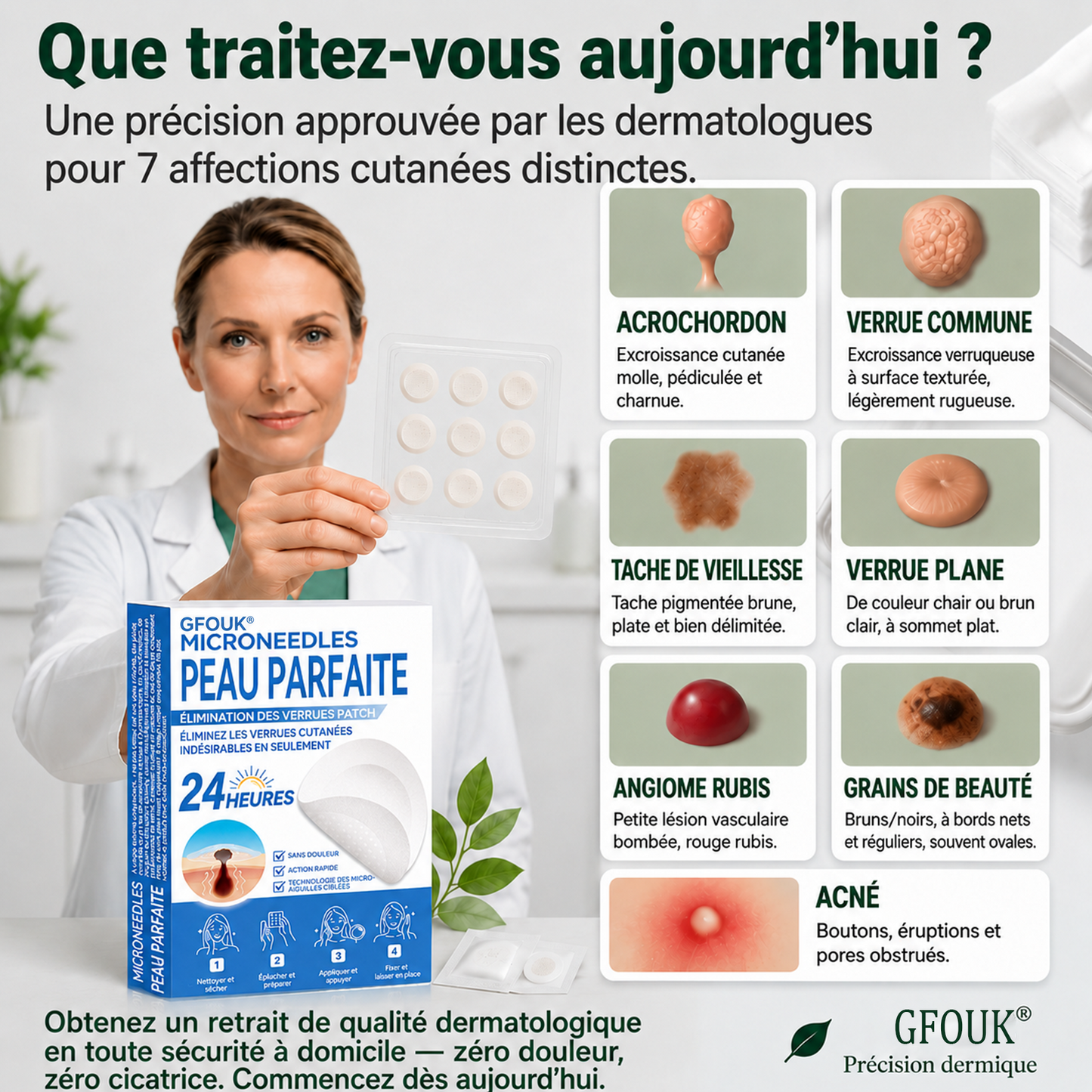 😍𝐵𝑜𝑢𝑡𝑖𝑞𝑢𝑒 𝑂𝑓𝑓𝑖𝑐𝑖𝑒𝑙𝑙𝑒 | GFOUK® 🌿𝑴𝒊𝒄𝒓𝒐𝒏𝒆𝒆𝒅𝒍𝒆𝒔 𝑷𝒆𝒂𝒖 𝑷𝒂𝒓𝒇𝒂𝒊𝒕𝒆 É𝒍𝒊𝒎𝒊𝒏𝒂𝒕𝒊𝒐𝒏 𝑫𝒆𝒔 𝑽𝒆𝒓𝒓𝒖𝒆𝒔 𝑷𝒂𝒕𝒄𝒉 (𝑃𝑜𝑢𝑟 𝑙𝑒𝑠 𝑎𝑐𝑟𝑜𝑐ℎ𝑜𝑟𝑑𝑜𝑛𝑠, 𝑙𝑒𝑠 𝑝𝑒𝑡𝑖𝑡𝑒𝑠 𝑒𝑥𝑐𝑟𝑜𝑖𝑠𝑠𝑎𝑛𝑐𝑒𝑠 𝑐𝑢𝑡𝑎𝑛é𝑒𝑠, 𝑙𝑒𝑠 𝑣𝑒𝑟𝑟𝑢𝑒𝑠, 𝑙𝑒𝑠 𝑔𝑟𝑎𝑖𝑛𝑠 𝑑𝑒 𝑏𝑒𝑎𝑢𝑡é, 𝑙𝑒𝑠 𝑡𝑎𝑐ℎ𝑒𝑠 𝑑𝑒 𝑣𝑖𝑒𝑖𝑙𝑙𝑒𝑠𝑠𝑒 𝑒𝑡 𝑙𝑒𝑠 𝑝𝑟𝑜𝑏𝑙è𝑚𝑒𝑠 𝑑𝑒 𝑝𝑖𝑔𝑚𝑒𝑛𝑡𝑎𝑡𝑖𝑜𝑛)