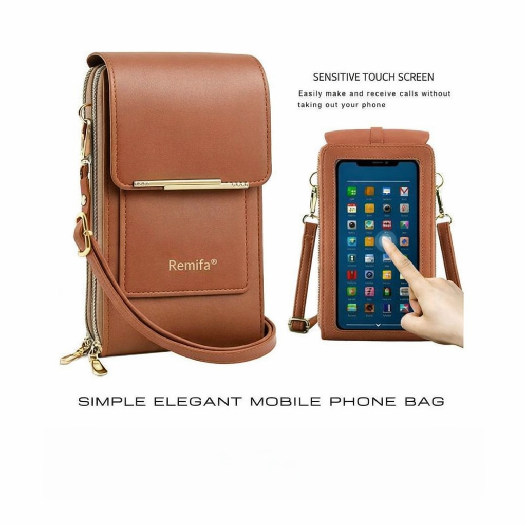 🔥Dernières 3 Heures : -60 % | Remifa® 2026 – Portefeuille Téléphone Bandoulière pour Femme, Élégant, Minimaliste et Tactile