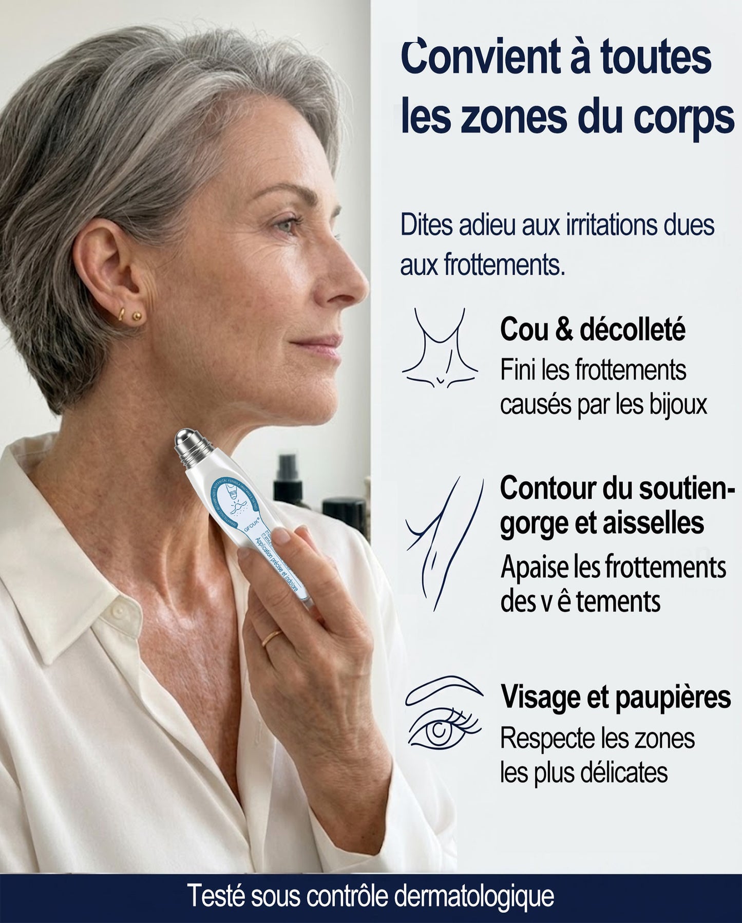 Boutique officielle de la marque |🖊️GFOUK® 7 Jours Effaceur de taches et d’excroissances cutanées(Zéro douleur, zéro cicatrice – Roller)🪴