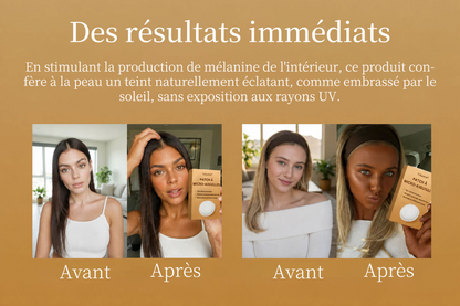 Jusqu’à 85 % de réduction sur le Patch Bronzant Sans Soleil Trilumia® ☀️ Bronze doré sans UV ✨ Éclat naturel pendant 14 jours