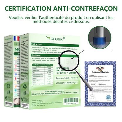 𝑩𝒐𝒖𝒕𝒊𝒒𝒖𝒆 𝒐𝒇𝒇𝒊𝒄𝒊𝒆𝒍𝒍𝒆 | 🧑‍⚕️GFOUK® 𝐏𝐚𝙩𝙘𝙝 𝗡ano-Microneedles Avancé 10-en-1 Moringa · 𝘽𝙚𝙧𝙗é𝙧𝒊𝒏𝒆 × NAD⁺🇫🇷Une seule fois par jour, changements visibles en 7 jours Pour l’obésité, peau relâchée, diabète, apnée du sommeil, problèmes articulaires, et bien plus