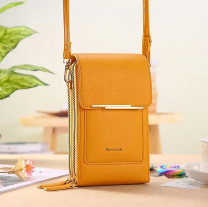 🔥Dernières 3 Heures : -60 % | Remifa® 2026 – Portefeuille Téléphone Bandoulière pour Femme, Élégant, Minimaliste et Tactile