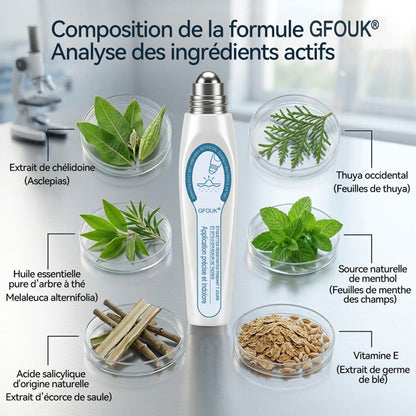 Boutique officielle de la marque |🖊️GFOUK® 7 Jours Effaceur de taches et d’excroissances cutanées(Zéro douleur, zéro cicatrice – Roller)🪴
