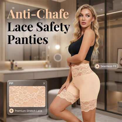 🥳 VENTE CHAUDE 2026 🥳💞 50K+ VENDUS ! 🩲💕 -30 % ! Ensemble short en dentelle & haut côtelé – doux et respirant. À porter ensemble ou séparément. Anti-frottements aux cuisses. 👗✅