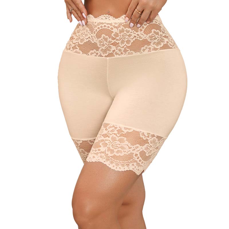 🥳 VENTE CHAUDE 2026 🥳💞 50K+ VENDUS ! 🩲💕 -30 % ! Ensemble short en dentelle & haut côtelé – doux et respirant. À porter ensemble ou séparément. Anti-frottements aux cuisses. 👗✅